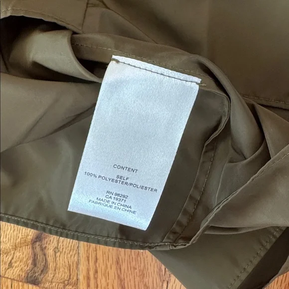 Tibi Italian Sporty Nylon Cowl Neck Top - Picture 5 of 13